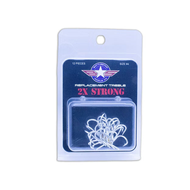 Battlestar Replacement Treble Hooks