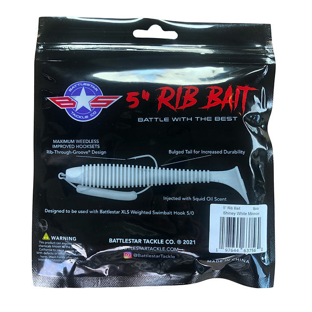 Battle Star -5" Rib Bait