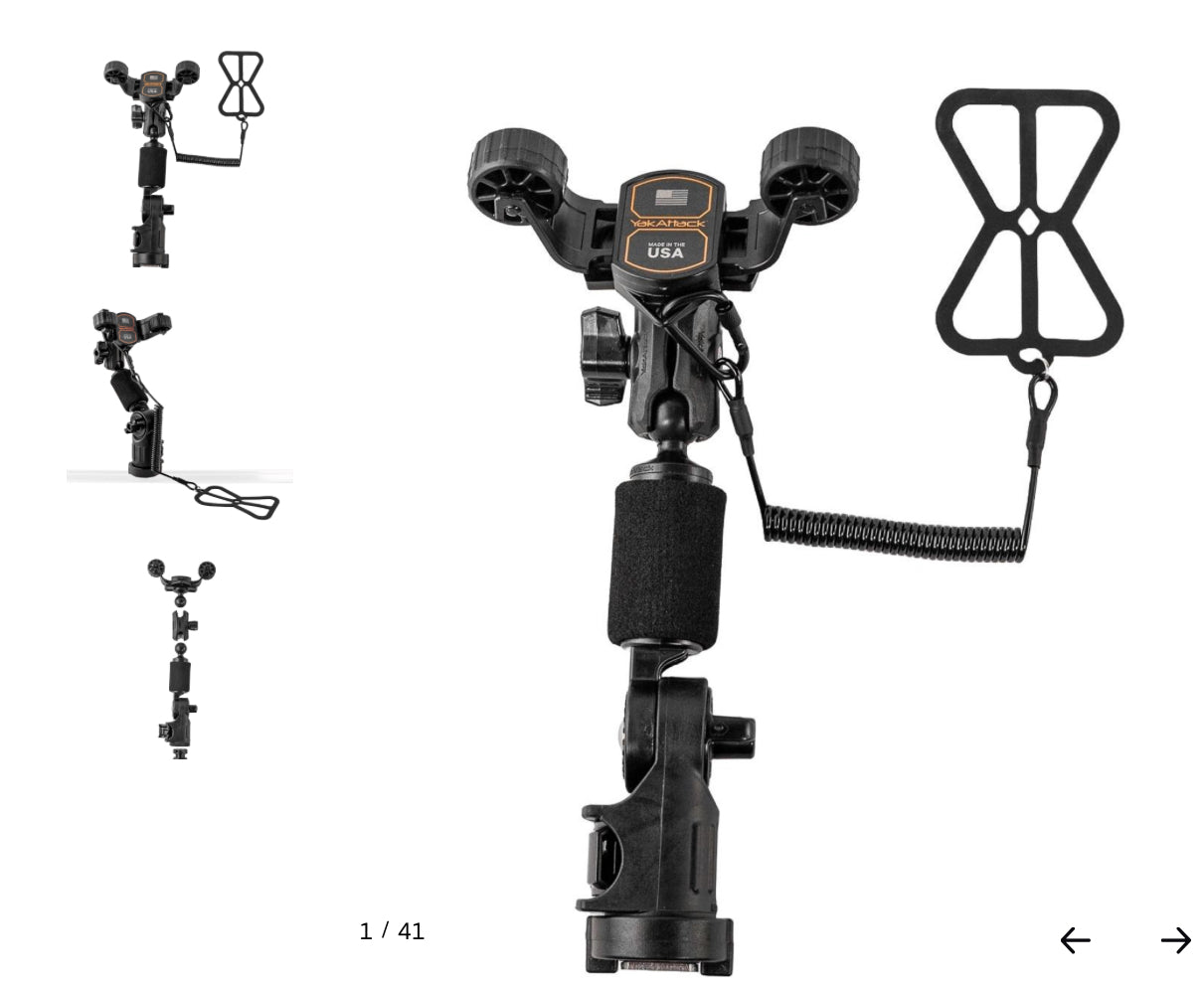 ROTOGRIP PHONE HOLDER PRO WITH LOCKNLOAD MOUNTING SYSTEM