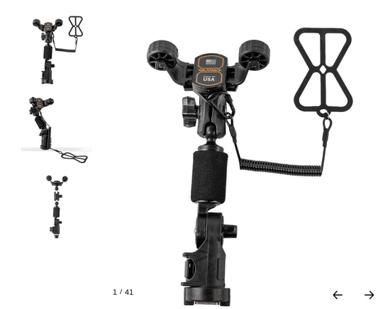 ROTOGRIP PHONE HOLDER PRO WITH LOCKNLOAD MOUNTING SYSTEM