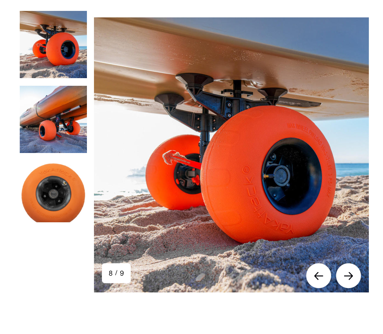 TOWNSTOW SAND TIRE, SPARE TIRE SINGLE PACK