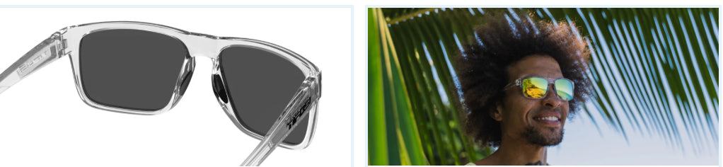 Tifosi swick sunglasses crystal clear