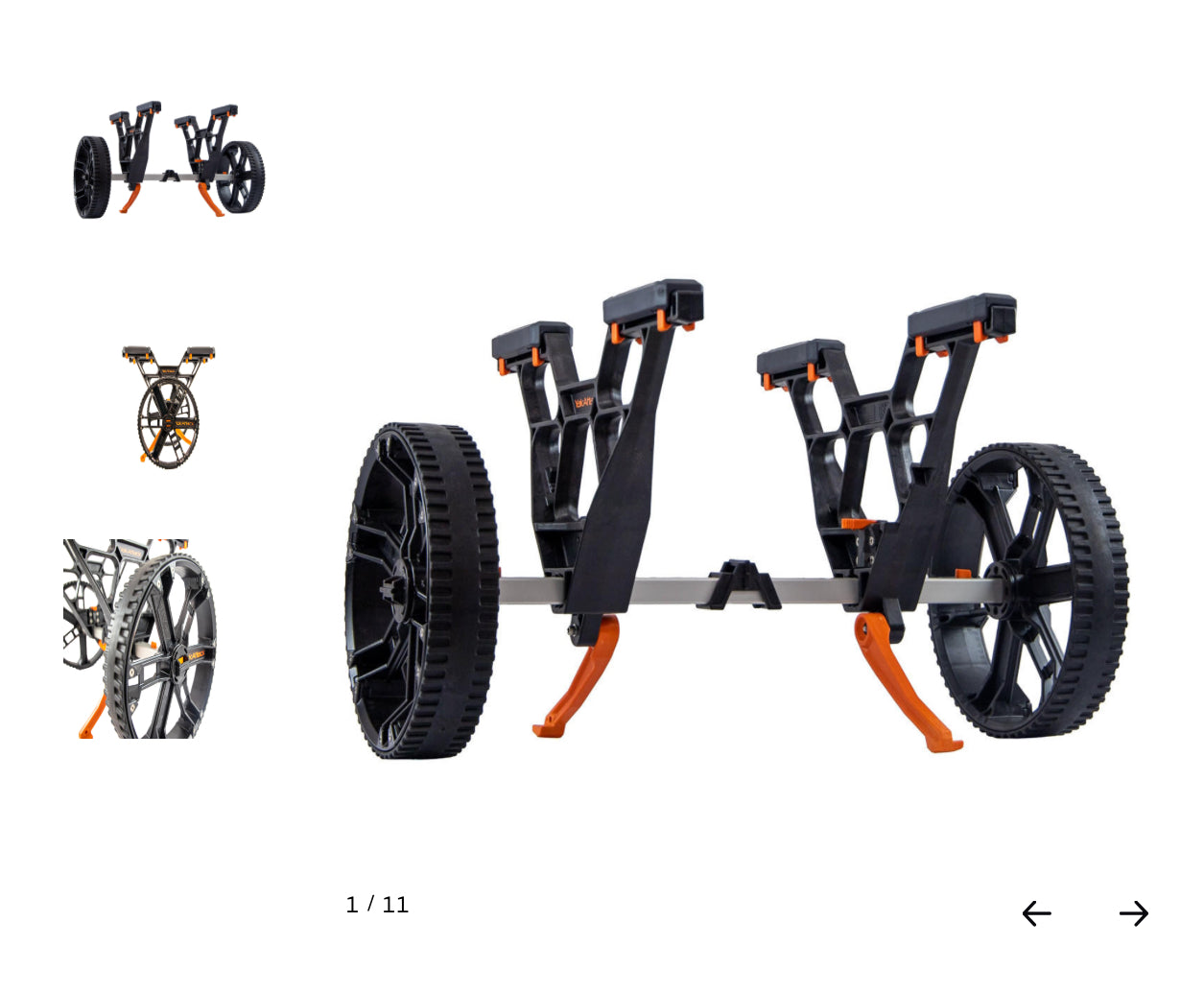 TOWNSTOW BUNKSTER KAYAK CART