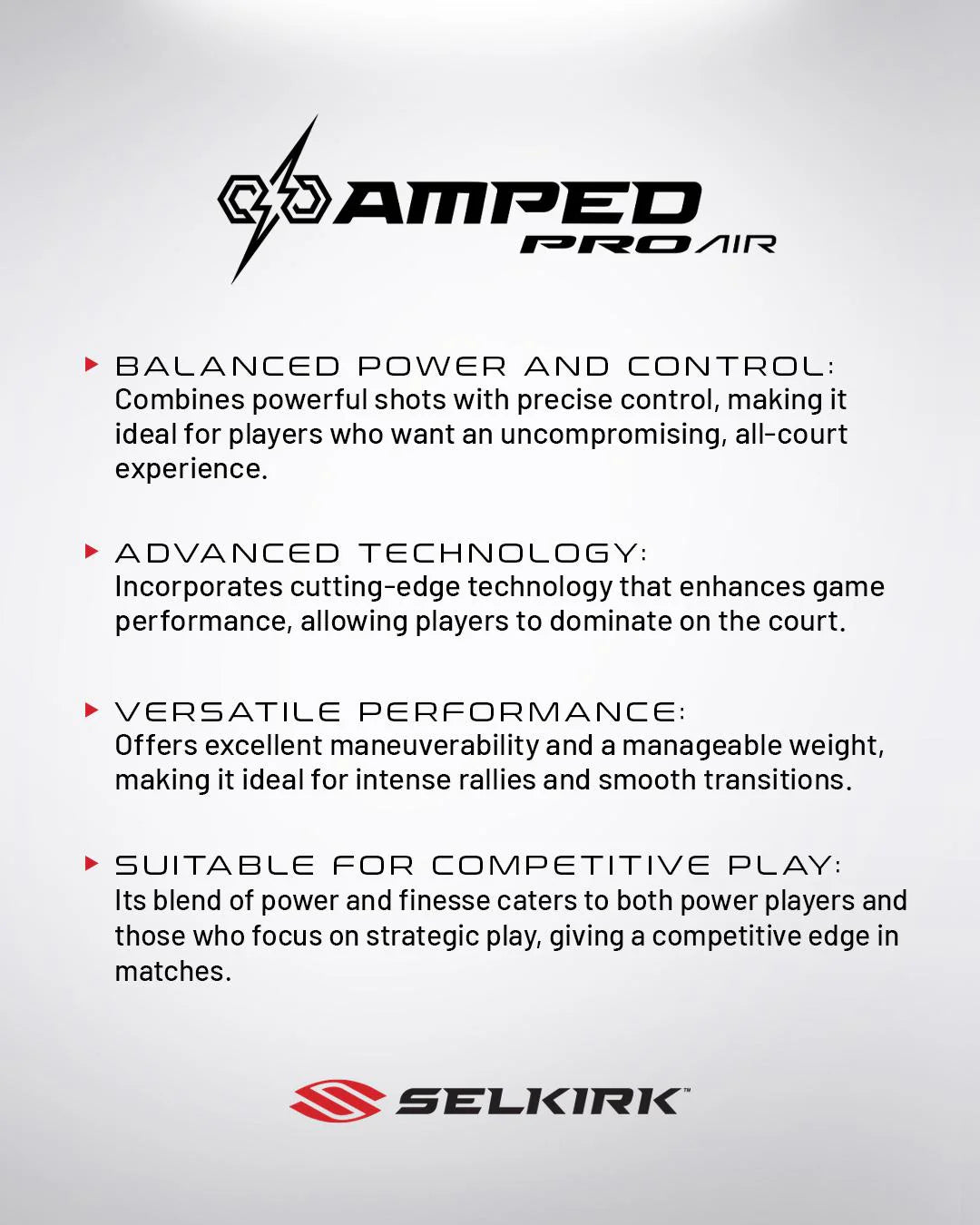 Selkirk AMPED Pro Air - Invikta