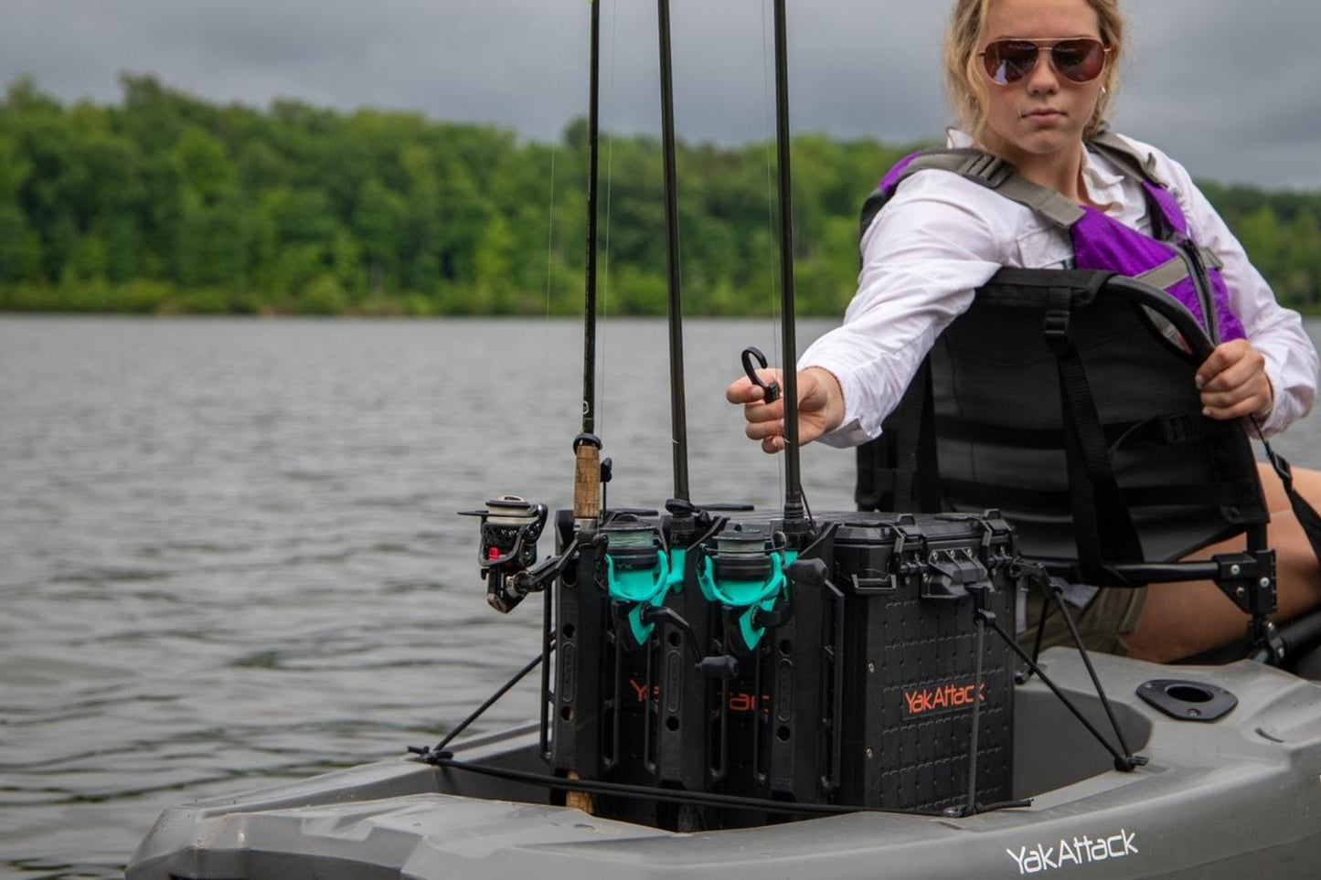 BlackPak Pro Kayak Fishing Crate - 13" x 13"