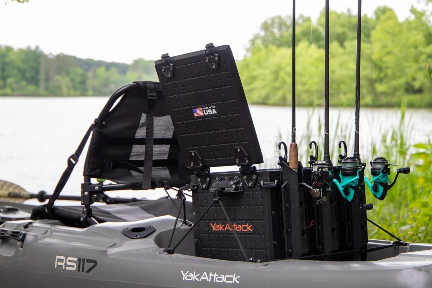 BlackPak Pro Kayak Fishing Crate - 13" x 13"