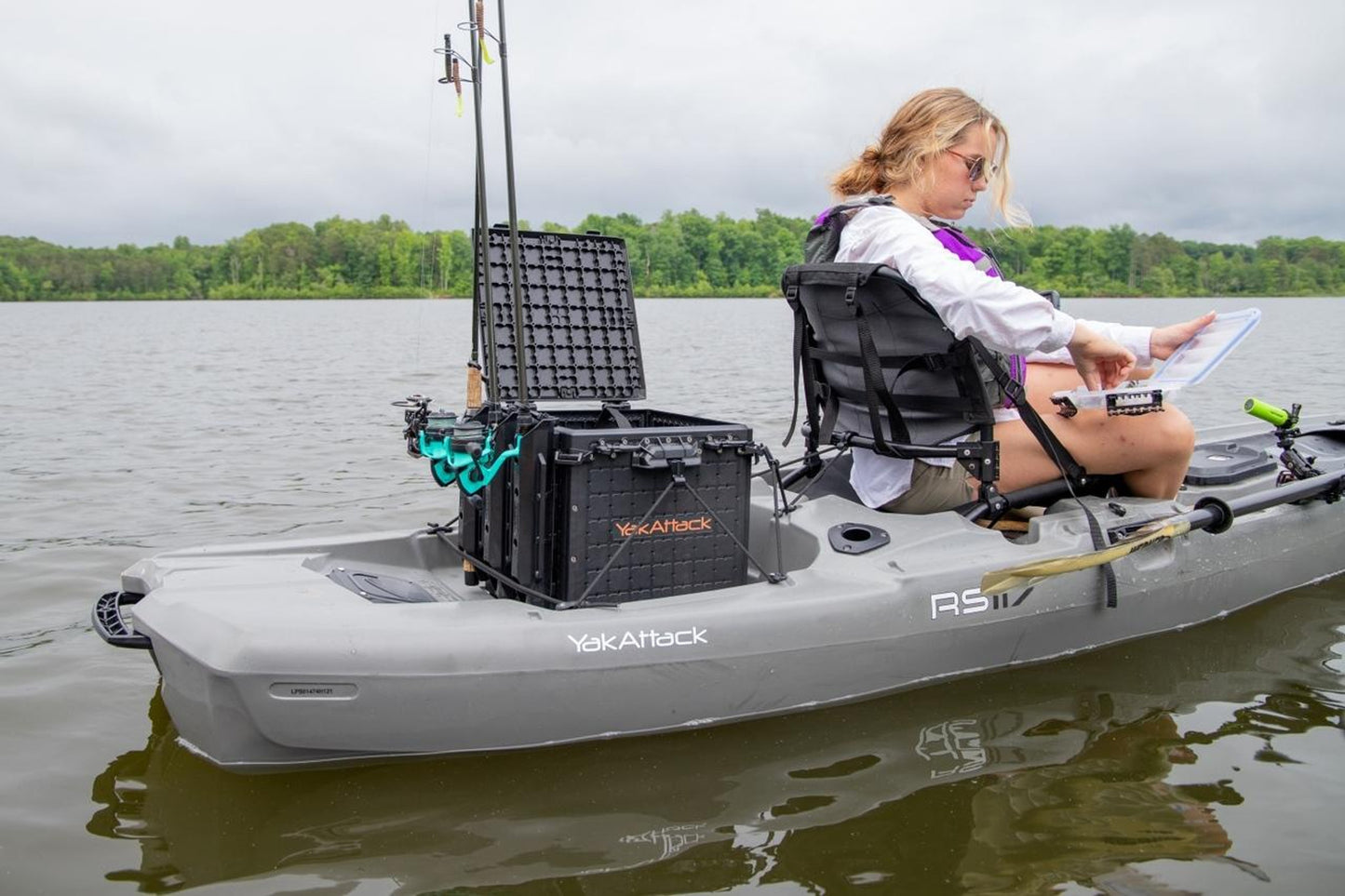 BlackPak Pro Kayak Fishing Crate - 13" x 13"