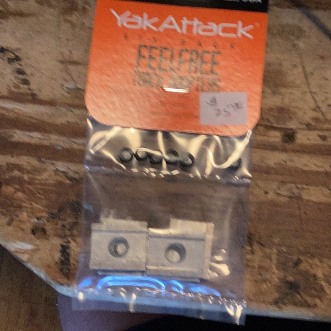 6 pk feelfree track adapters