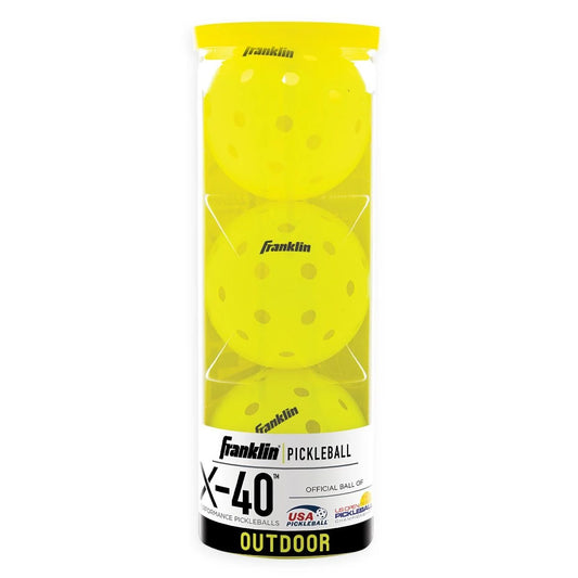 Franklin X-40 pickleball 3pk outdoor