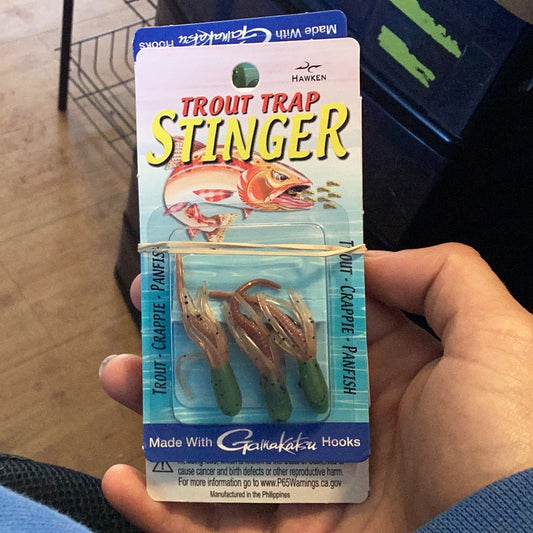 Trout trap stinger