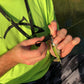 Line Cutterz Ceramic Blade Zipper Pull - Green