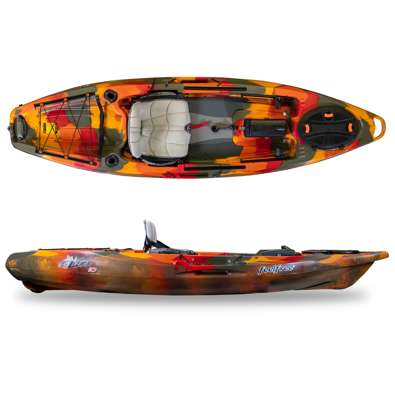 Feelfree Lure 10 v 2 – Central Coast Kayaks / PRO Kayak Fishing