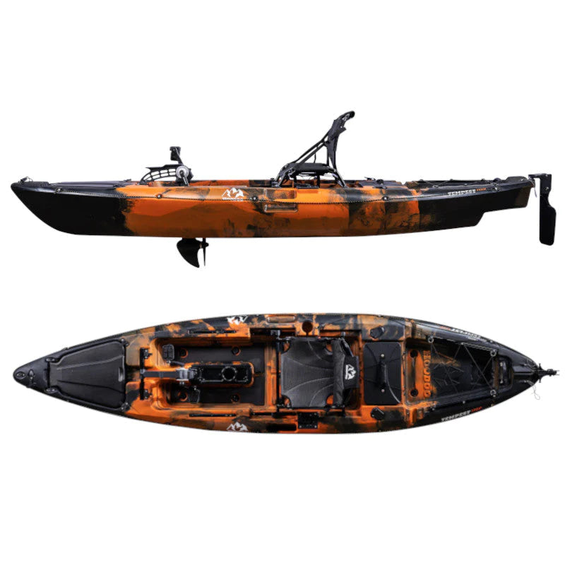 HOODOO TEMPEST 120P PEDAL DRIVE KAYAK