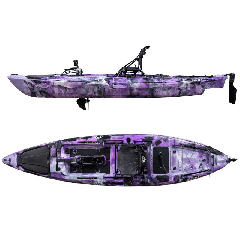 HOODOO TEMPEST 120P PEDAL DRIVE KAYAK