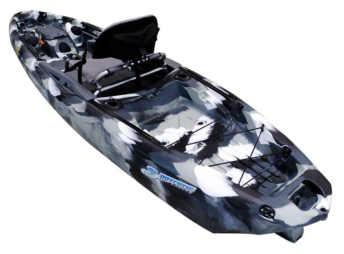 3 Waters Kayaks - Big Fish 120  PRO Kayak Fishing – Central Coast Kayaks /  PRO Kayak Fishing