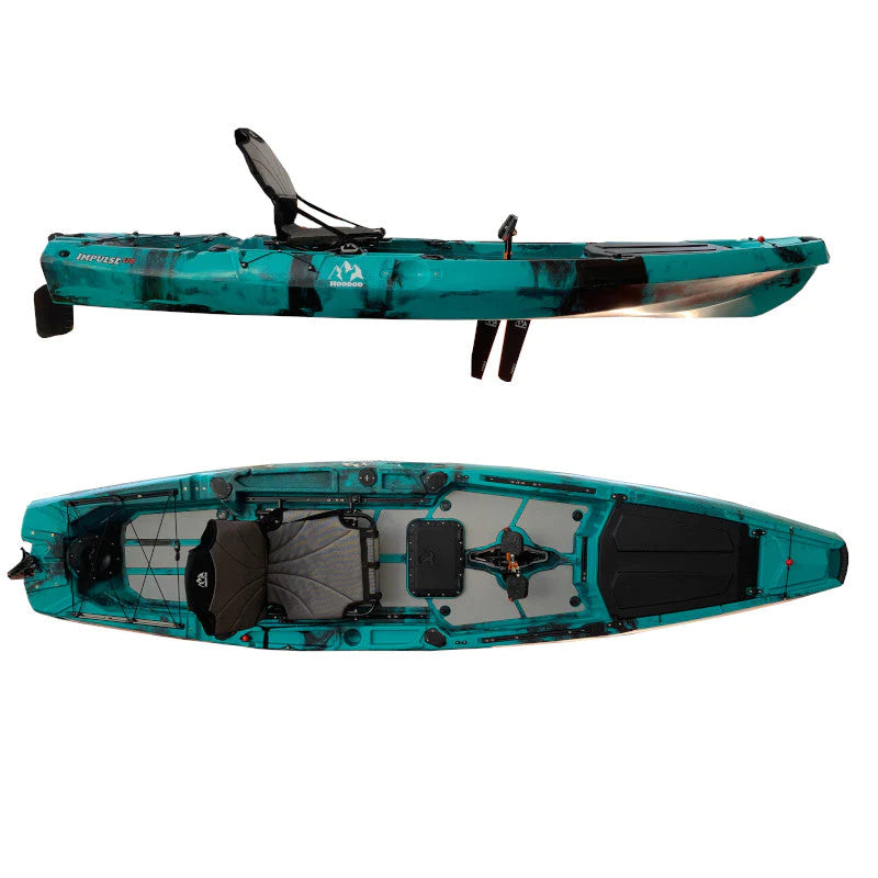 HOODOO IMPULSE 120 FIN DRIVE KAYAK