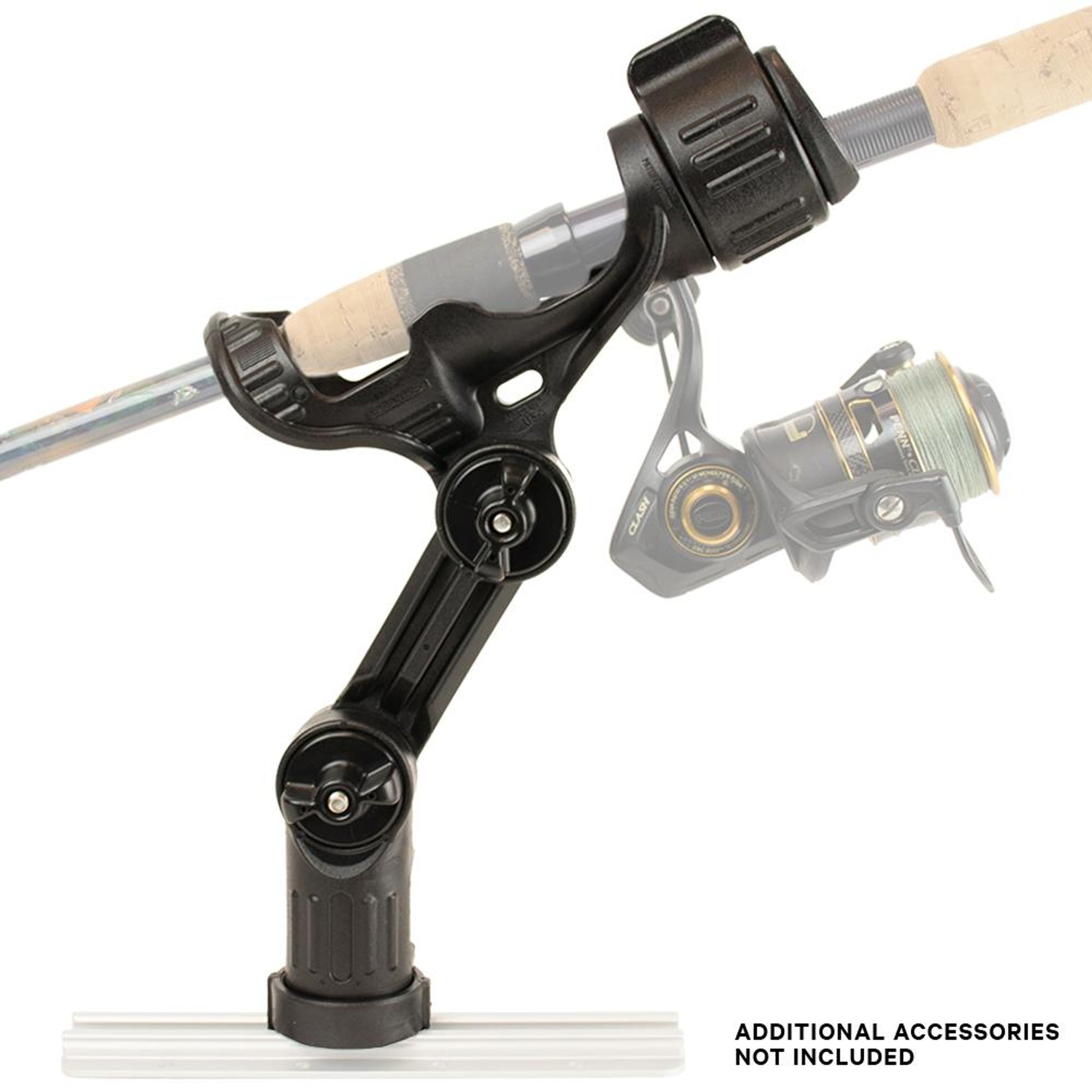Omega Pro Rod Holder with Track Mounted LockNLoad Mounting System Central Coast Kayaks / PRO Kayak Fishing Omega Pro Rod Holder with Track Mounted LockNLoad Mounting System Central Coast Kayaks / PRO Kayak Fishing